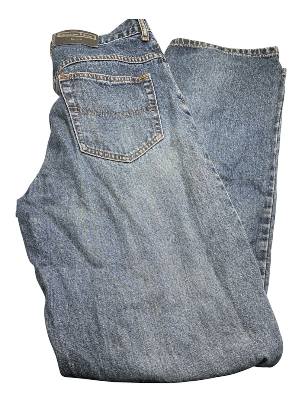 Jonathan Robert Jeanswear medium-wash blue denim jeans Straight Leg 32 x 34